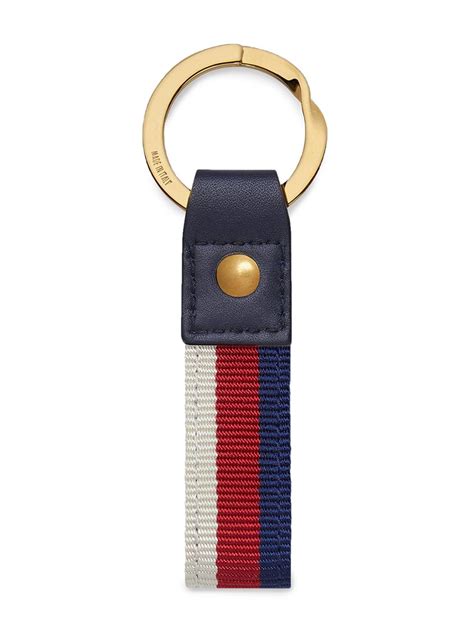 gucci nylon web key ring|Gucci keychain.